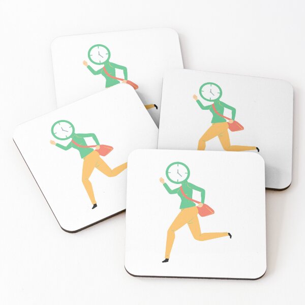 Item preview, Bizarre running clock designed and sold by cute-tees.