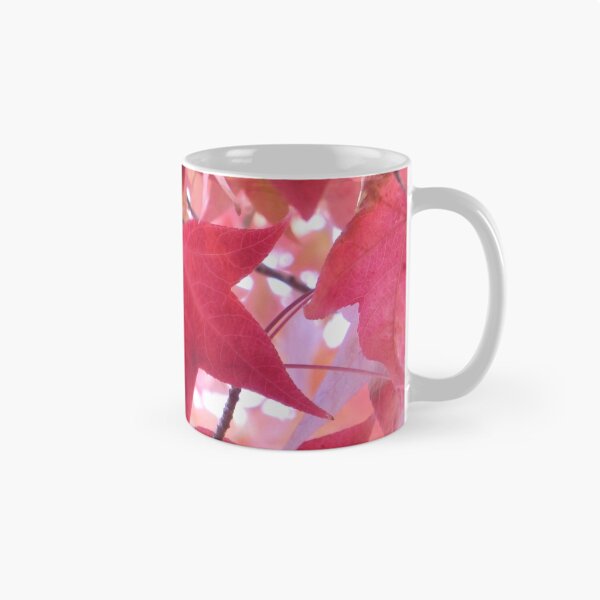 Item preview, Pink Fall Autumn Leaves  designed and sold by Jenny Hogben.