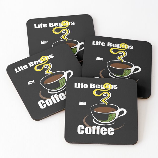 Item preview, Life Begins After Coffee designed and sold by alayal57.