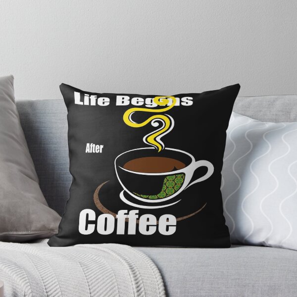 Item preview, Life Begins After Coffee designed and sold by alayal57.