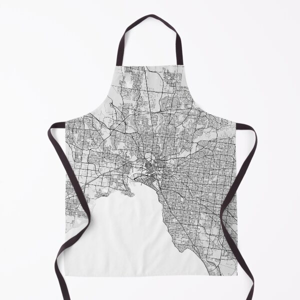 Item preview, Melbourne City Map of Australia - Light designed and sold by deMAP.