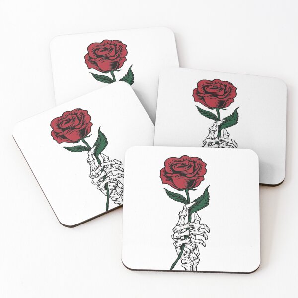 Item preview,  Hand Bones and red flower designed and sold by BeSerious1.