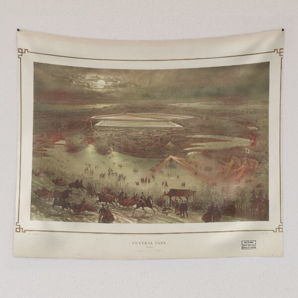 Item preview, Central Park, Nueva York en el invierno (1919) designed and sold by allhistory.