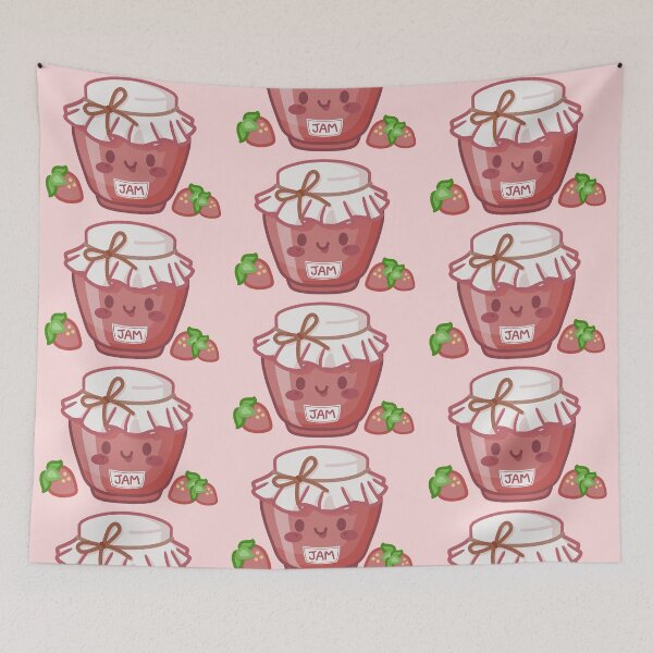 Item preview, Cute Strawberry Jam designed and sold by soodery.