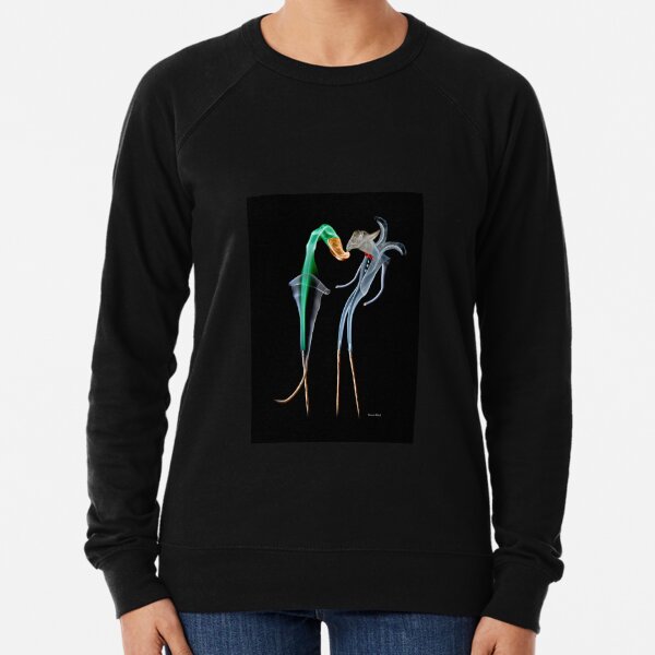 Fantasy photographic insence smoke image of Clubbers dancing Lightweight Sweatshirt