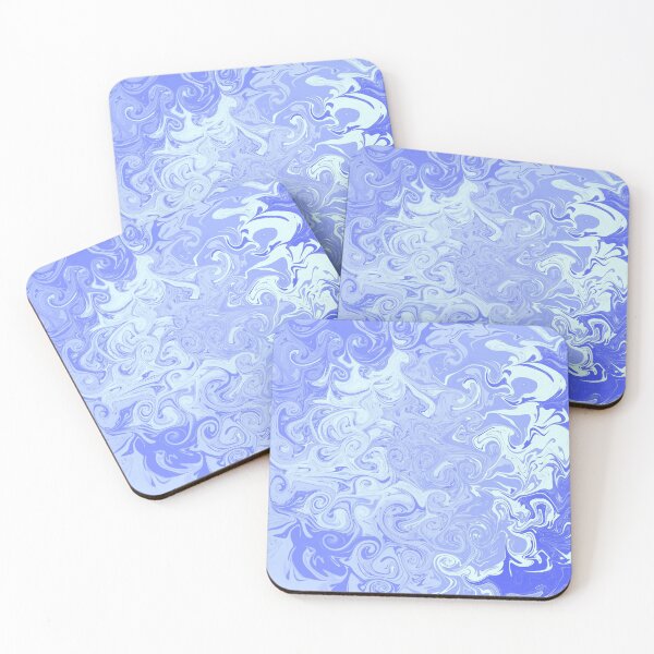 Item preview, Ice Blue Marble Print  designed and sold by yourguyjohn.