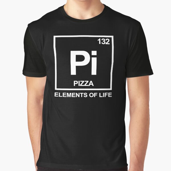 Elements of life: 132 pizza periodic table Sticker by