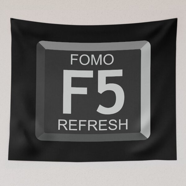 Item preview, FOMO F5 PC Computer Refresh Key designed and sold by fingerbeans.