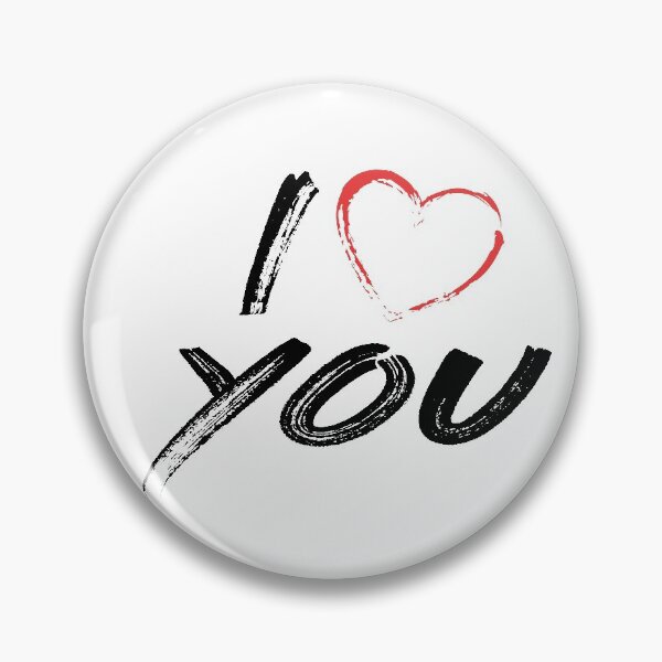 Artikelvorschau, einfaches "Ich liebe dich" entworfen und verkauft von KaderDB.