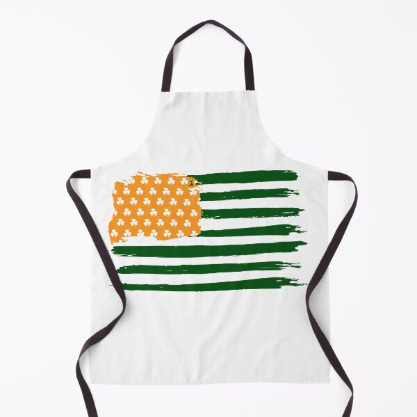 Item preview, American Flag St Patricks Day T Shirt Vintage Irish Lucky T-Shirt for men and women designed and sold by TheFlipRepublic.
