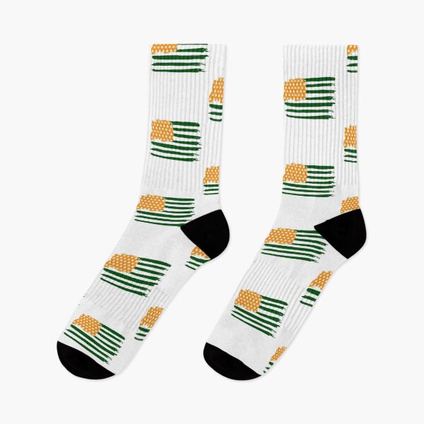 Item preview, American Flag St Patricks Day T Shirt Vintage Irish Lucky T-Shirt for men and women designed and sold by TheFlipRepublic.