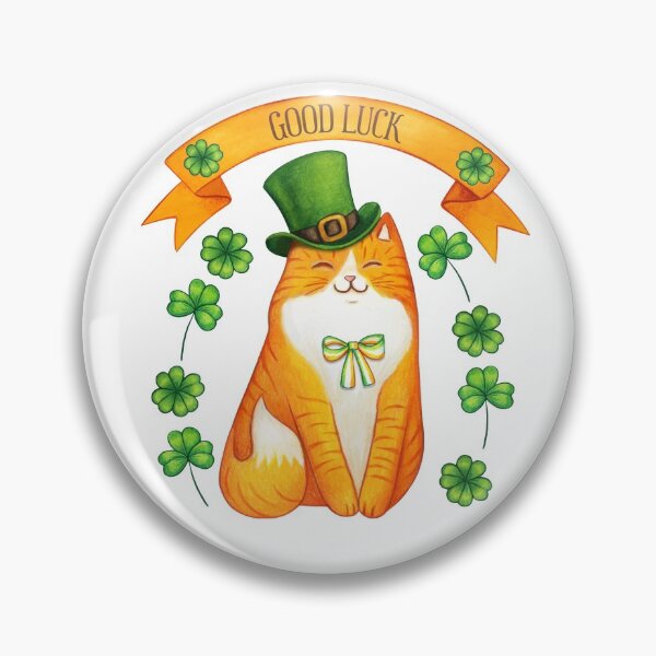 Item preview, Cat Leprechaun T-Shirt Cat Lover Shamrock St Patrick_s Day designed and sold by TheFlipRepublic.
