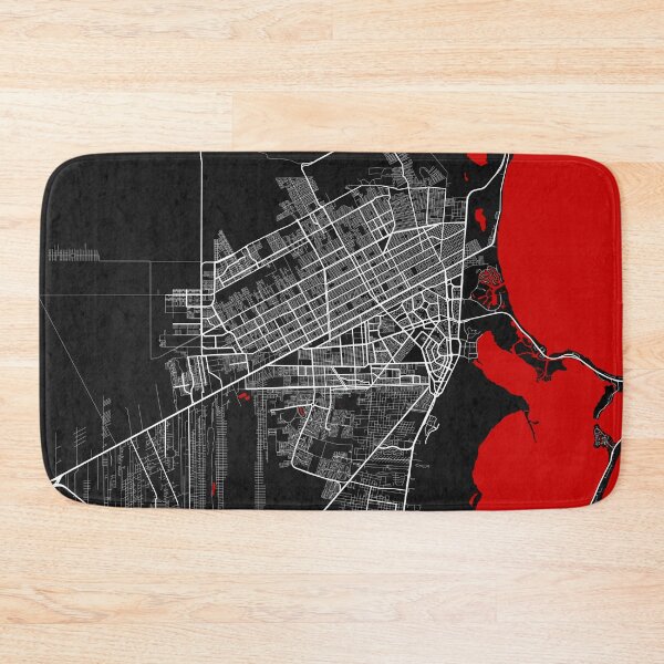 Item preview, Cancun City Map of Mexico - Oriental designed and sold by deMAP.