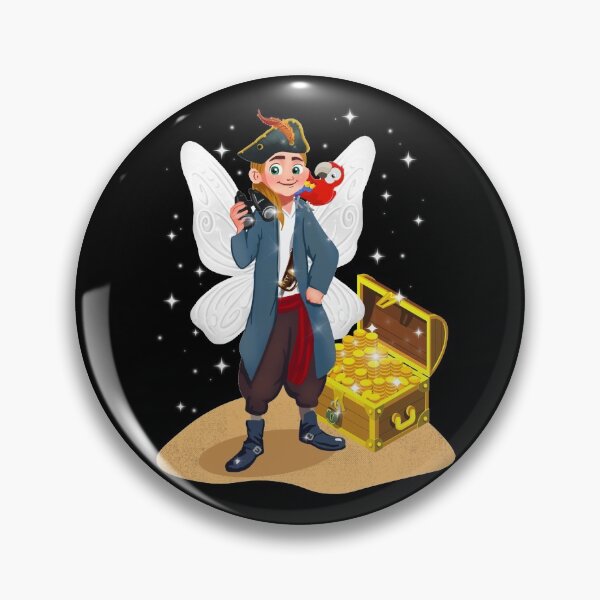 Pirate Pete And The Lost Fairy Treasure Pin