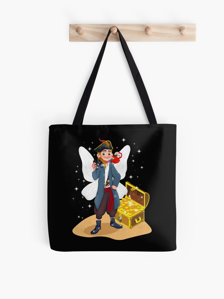 Thumbnail 1 of 2, Tote Bag, Pirate Pete And The Lost Fairy Treasure designed and sold by TeelieTurner.
