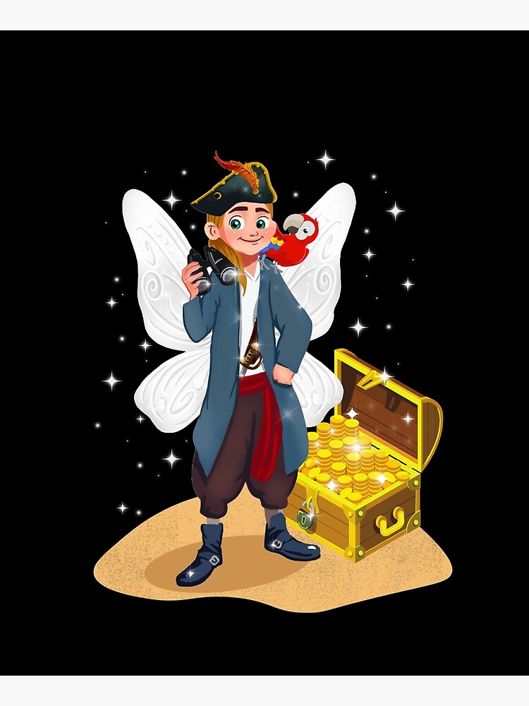 Thumbnail 6 of 6, Apron, Pirate Pete And The Lost Fairy Treasure designed and sold by TeelieTurner.