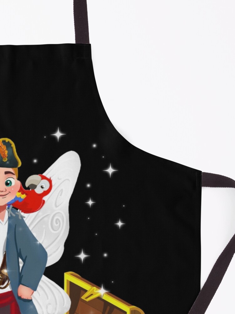 Thumbnail 3 of 6, Apron, Pirate Pete And The Lost Fairy Treasure designed and sold by TeelieTurner.