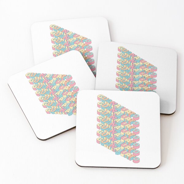 Item preview, Retro Guanajuato Mexico typographic rainbow designed and sold by stu-dio-art.
