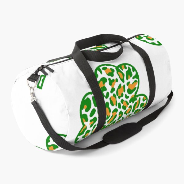 Item preview, Cute Shamrock Leopard Print St Patricks Day Irish Pattern T-Shirt designed and sold by TheFlipRepublic.
