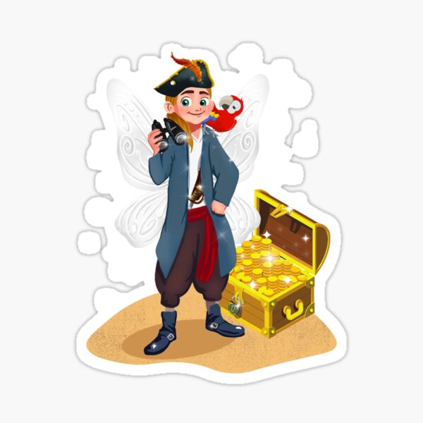 Item preview, Pirate Pete And The Lost Fairy Treasure designed and sold by TeelieTurner.
