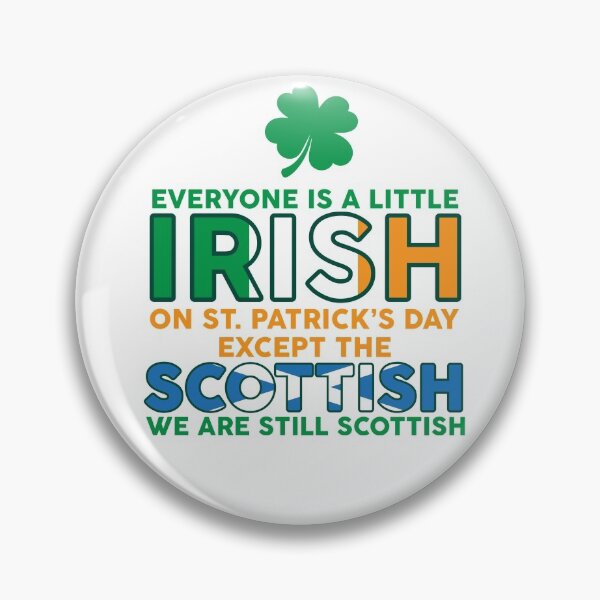 Item preview, Everyone is Irish Except Scottish on St. Patrick_s Day Shirt T-Shirt designed and sold by TheFlipRepublic.