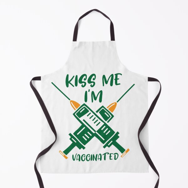 Item preview, Funny Kiss Me I am Vaccinated St Patrick_s Day Gift T Shirt designed and sold by TheFlipRepublic.