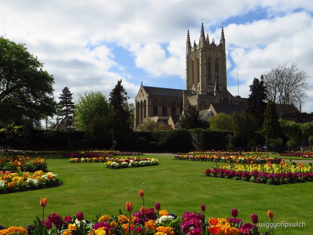 "Abbey Gardens, Bury St Edmunds 2014" by wiggyofipswich Redbubble