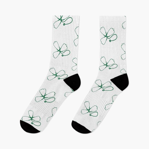 Item preview, Funny Nurse Patrick S Day Shamrock Stethoscope irish T-Shirt designed and sold by TheFlipRepublic.