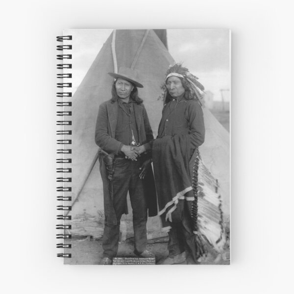 Item preview, Red Cloud and American Horse - Pine Ridge Reservation - 1891 designed and sold by warishellstore.