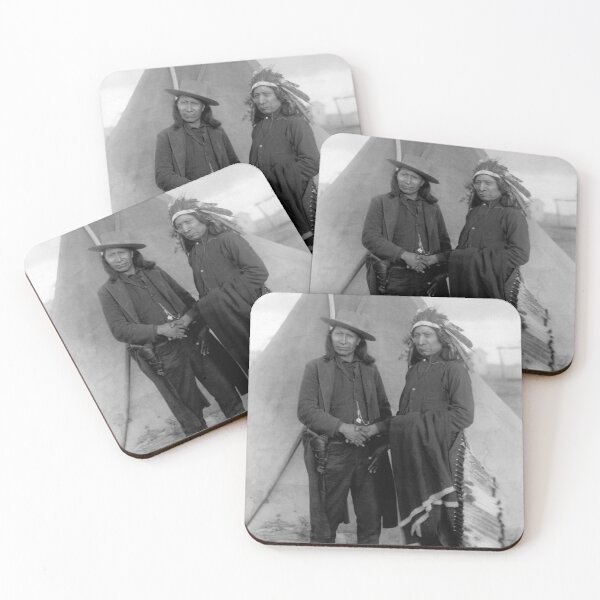 Item preview, Red Cloud and American Horse - Pine Ridge Reservation - 1891 designed and sold by warishellstore.