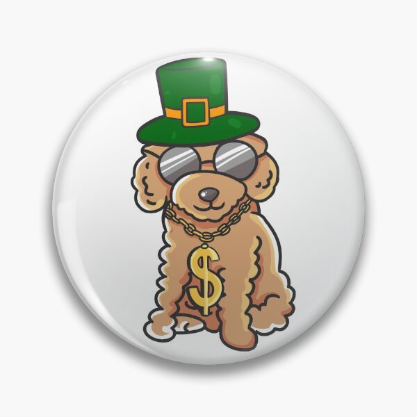 Item preview, Irish Goldendoodle Poodle Dog Funny St Patricks Day Pet Gift T-Shirt designed and sold by TheFlipRepublic.