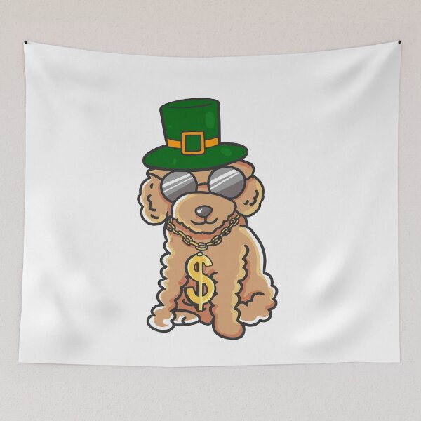 Item preview, Irish Goldendoodle Poodle Dog Funny St Patricks Day Pet Gift T-Shirt designed and sold by TheFlipRepublic.