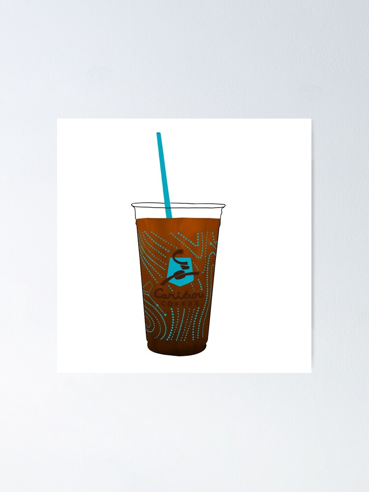 Caribou Coffee Cooler  Art Board Print for Sale by Tyler-Jan