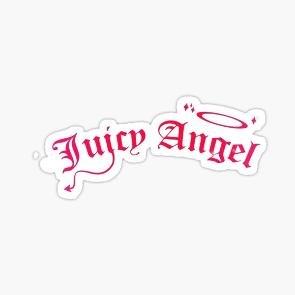 Item preview, juicy angel logo designed and sold by jadedavin.