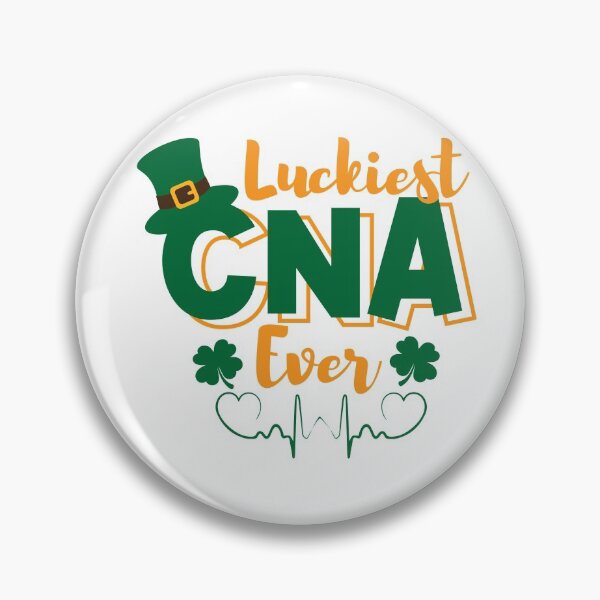 Item preview, Luckiest CNA Nurse Ever Shamrock Top Hat St Patrick_s Day T-Shirt designed and sold by TheFlipRepublic.