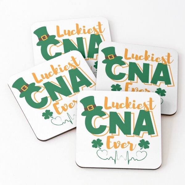 Item preview, Luckiest CNA Nurse Ever Shamrock Top Hat St Patrick_s Day T-Shirt designed and sold by TheFlipRepublic.