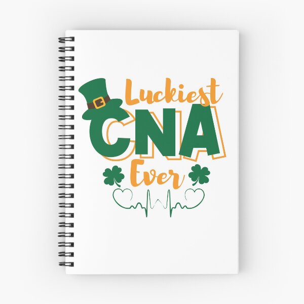 Item preview, Luckiest CNA Nurse Ever Shamrock Top Hat St Patrick_s Day T-Shirt designed and sold by TheFlipRepublic.