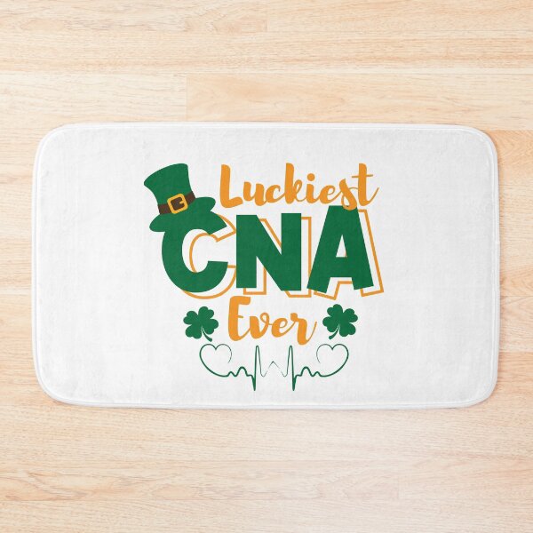 Item preview, Luckiest CNA Nurse Ever Shamrock Top Hat St Patrick_s Day T-Shirt designed and sold by TheFlipRepublic.