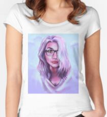 Violet Women's Fitted Scoop T-Shirt