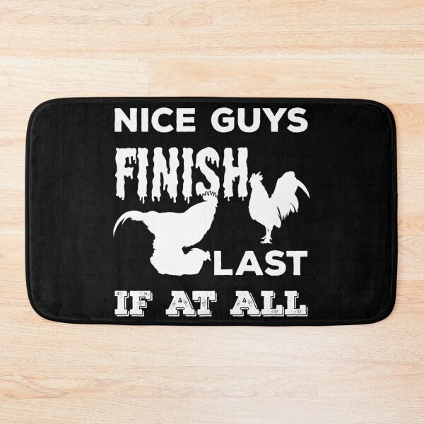 Item preview, Nice Guys Finish Last If At All Funny Rooster Mating Silhouette  designed and sold by YomeHayin.
