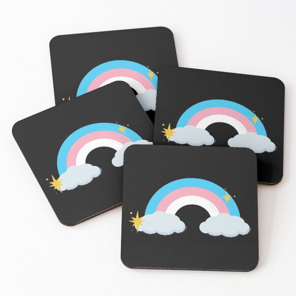 Item preview, Trans Pride Retro Rainbow designed and sold by lavenderhearts.