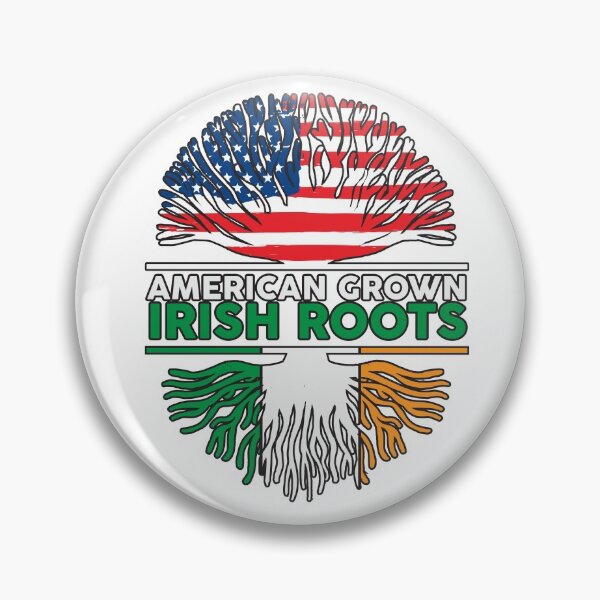Item preview, St Patricks Day Irish American Flag Grown Roots USA Gift T-Shirt designed and sold by TheFlipRepublic.