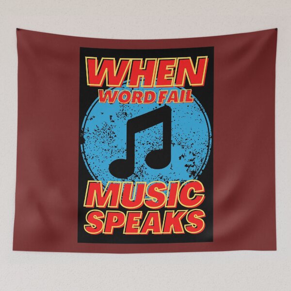 Item preview, When Word Fail Music Speaks | Blue Note designed and sold by Masayakana.