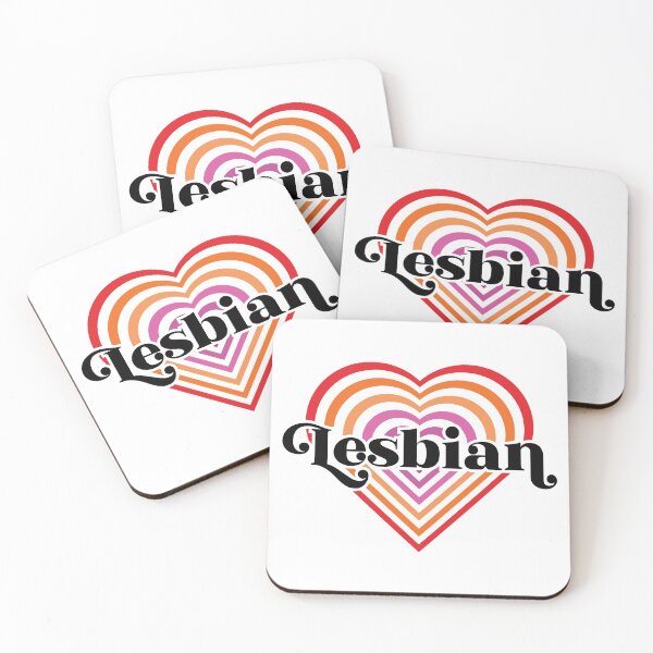 Item preview, Lesbian Pride Heart designed and sold by lavenderhearts.
