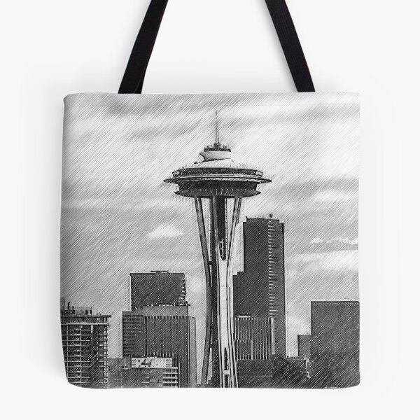 Item preview, Seattle Skyline Sketched designed and sold by KirtTisdale.