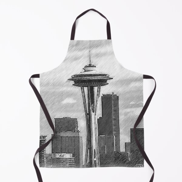 Item preview, Seattle Skyline Sketched designed and sold by KirtTisdale.