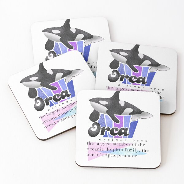 Item preview, Faded orca fact card designed and sold by bleachersbracelets.