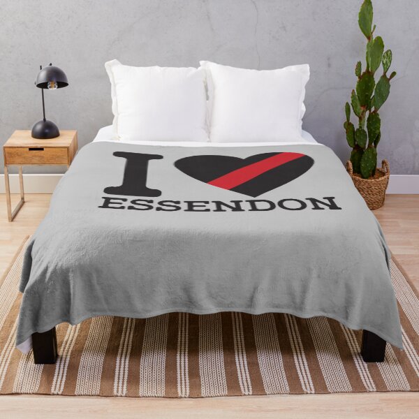 Item preview, “I love Essendon” AFL Inspired Inspired Apparels, Merchandise, T Shirts, Leggings, Skirt, Mask, Apron, Eco Bag designed and sold by Ink Inc.
