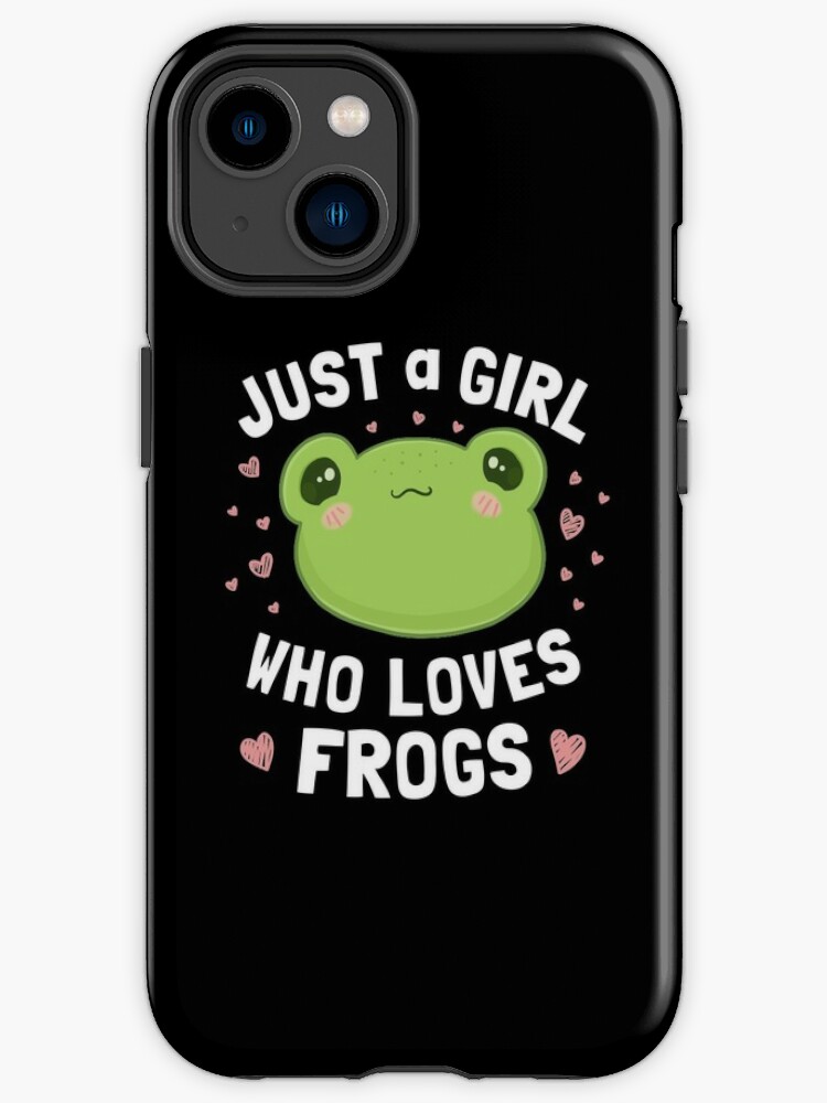 Funda de iPhone «Solo una chica que ama las ranas Kawaii Anime Cottagecore  Aesthetic Frog - Chubby Happy Froggy Stuff - Frogge Fan Teen Birthday» de  MinistryOfFrogs | Redbubble