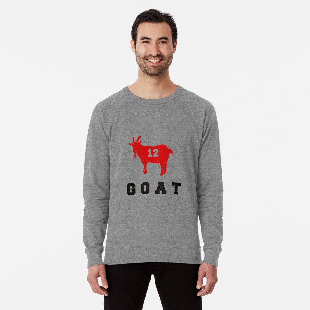 Tom Brady 'The Goat' - Tampa Bay Buccaneers' Lightweight Sweatshirt for  Sale by BeetleDesigns